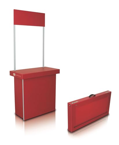 La Mejor Selección de Venta maletas . 47 Módulo Portátil para Punto de Venta Modular, Exhibidor Comercial Armable,armado fácil sin herramientas con funda tipo maleta para trasporte,sin material gráfico o de marca...