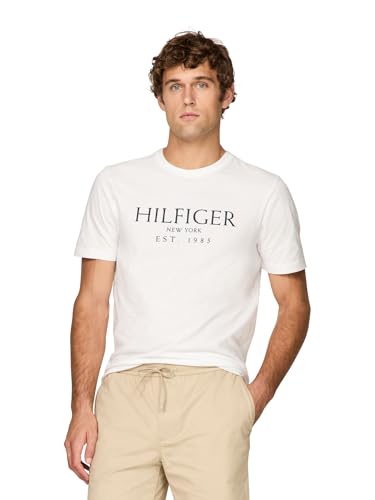 T-Shirt Graphique Manches Courtes Tommy Hilfiger Grandes Tailles Homme