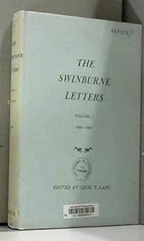 Hardcover The Swinburne Letters. Vol. 5: 1883-1890. Edited by Cecil Y. Lang. Book