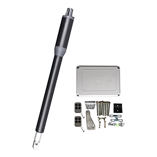 Single Door Weight 150KG DC 24V Swing Gate Motor Opener Connect with Electric Lock Access Control System PKM-C01-L - Added Safety(Army Green)