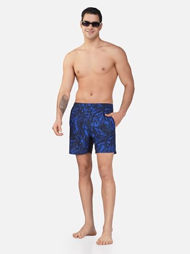 Image of NEVER LOSE Mens 5 inch Swim Trunks with Zipper Pockets Quick Dry Beach Board Shorts for Men Swimsuit Swimwear with Mesh Lining