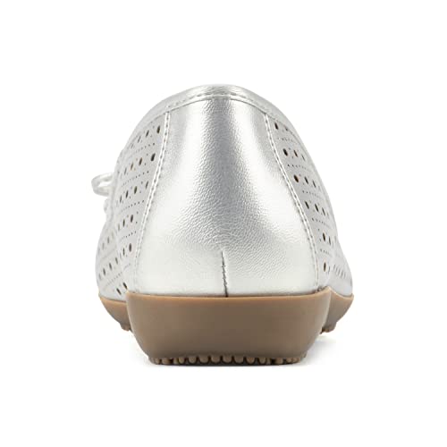 Image of CLIFFS BY WHITE MOUNTAIN Women's Cheryl Cushioned Ballet Flat