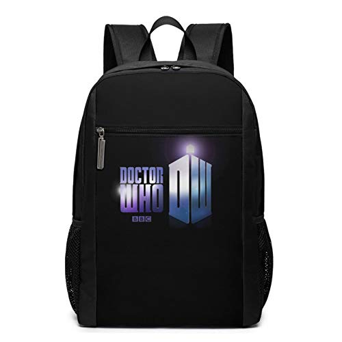 Do-ctor W-ho Mochila de viaje para portátil y portátil, mochila de viaje para colegio, para...