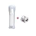 Produktbild WiCareYo Motion Plus Adapter mit Gummimanschette für Wii Wii U Fernbedienung - Weiß