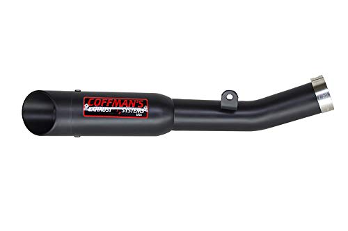 Coffman's Shorty Exhaust For Suzuki Gsxr 600/750 (2006-2007) Sportbike With Blue Tip #TOP2
