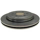 ACDelco 18A2725A Advantage Non-Coated Rear Disc Brake Rotor