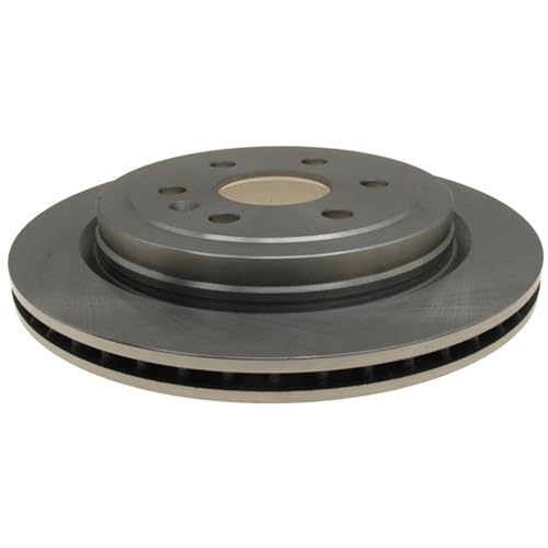 ACDelco Silver 18A2725A (19286262) Non-Coated Rear Disc Brake Rotor