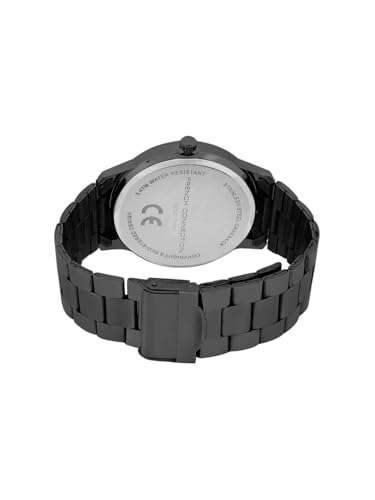 Image of French Connection Black Dial Analog Quartz Watch for Men - FCN0171BM