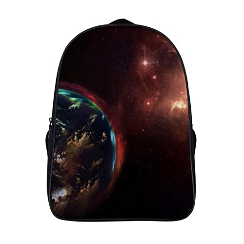 Sac à dos d'école enfants Planet avec effet 3D cool et structure ergonomique légère
