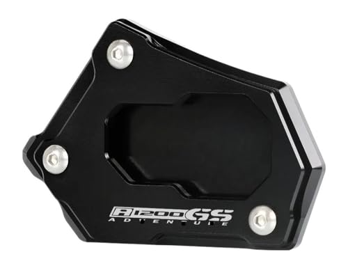 Extension de béquille pour moto BMW R1200GS en bivouac