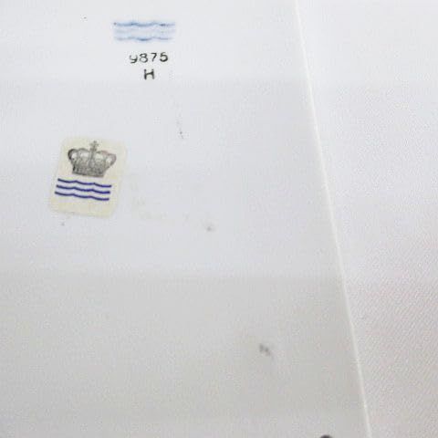 [良好品]ロイヤルコペンハーゲン希少ブルーフルーテッドトイレタイル 北欧デザイン 良好品]ロイヤルコペンハーゲン希少ブルーフルーテッドトイレ