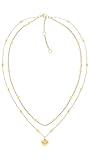 Tommy Hilfiger Jewelry Collar con Colgante de Corazon para Mujer de Acero Inoxidable - Disponible en versión Oro o Plata
