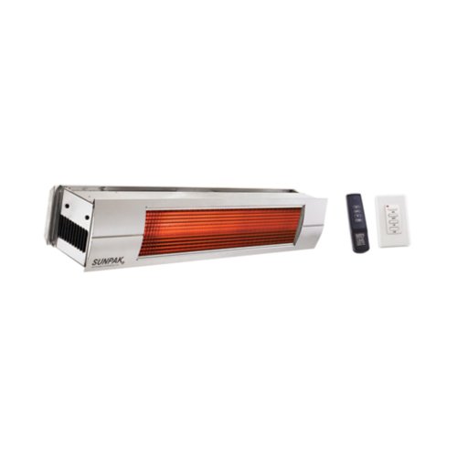 SunPak Dual Stage Stainless Steel Infrared Heater