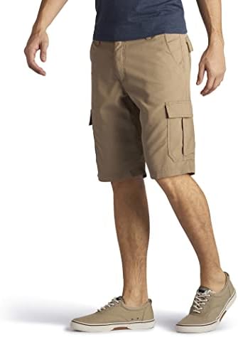 Lee mens Big & Tall Dungarees Performance cargo shorts, Lion, 56 US
