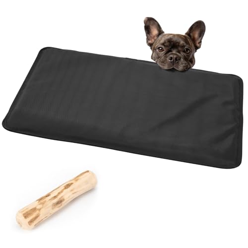 RYNVALE Chew Proof Crate Pad for Small Dog, Washable Waterproof Dog Bed