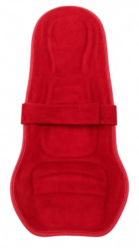 Image of 2-in-1 Infant Carrier and Baby Feeding Support Pillow, Cotton Blend, Ergonomic Design, 0-10 Months, Soft Cushioned Hard Support (Maroon)