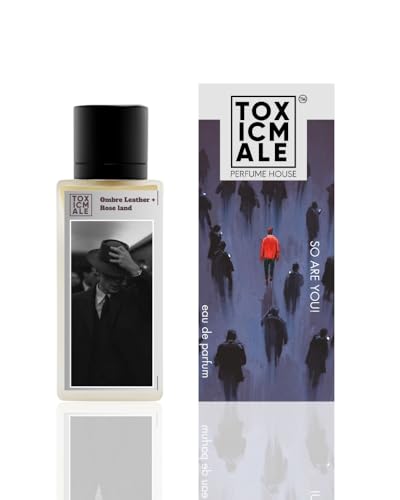 Image of TOXICMALE Ombre Leather + Rose land | Perfect Long lasting Men's perfume for Date & special ocassion| perfumes for men | Gift for him | TMA25 | 50 ml perfume | TM Perfume House
