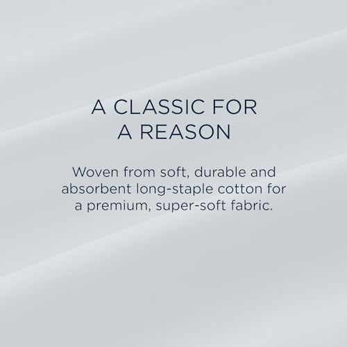 TEMPUR Classic Cotton Sheet Set White - Split King by Tempur-Pedic - Image 5