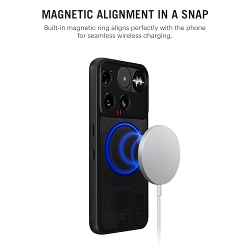 Image of DailyObjects Nimbus 2.0 Magnetic Phone Case Cover Compatible with Nothing Phone 3 | Wireless Charging Slim Back Cover | 2 Layer Edge Protection & Shockproof
