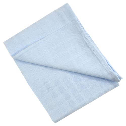 Baby Togs Muslin Cloths for Baby Baby Muslin Squares, Burp Cloths for Boys and Girls Blue 3 Pack - Image 2