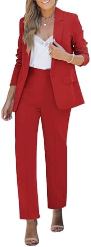 luvamia Women's Two Piece Sets Pants Suits Dressy Business Casual...
