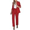 luvamia Women’s Two Piece Sets Pants Suits Dressy Business Casual Outfits Professional Blazer Pantsuits Set Work Office