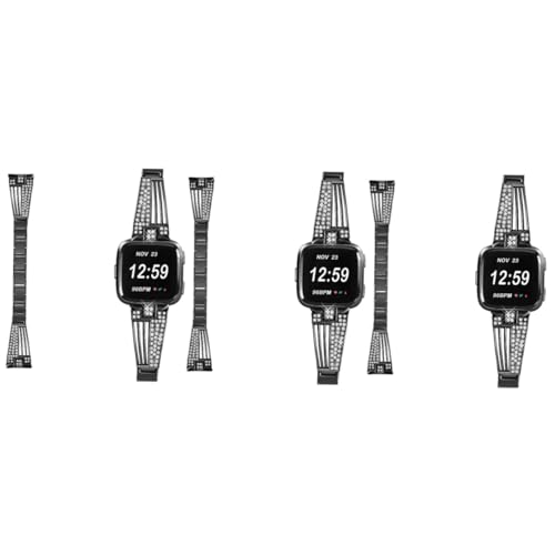 Bracelet montre de remplacement strass métallique femme OSALADI