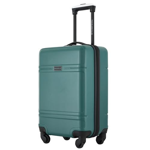 Image of Travelers Club Skyline 22 inch Carry-On Spinner Luggage, Rain Forest