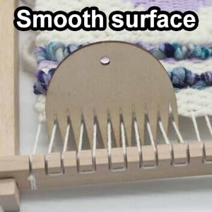 Weaving Comb,11 Teeth Tapestry Weaving Comb Wooden Weaves Combs Tapestry Weavings Combs Tool DIY Braided Accessories for Handcrafts