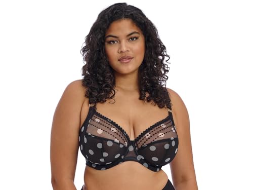 Soutien-gorge Elomi Matilda 110E noir : maintien et galbe optimal pour poitrine généreuse