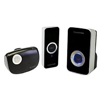 Lloytron B7506BK Melody Plug-in and B/O Wireless Door Chime with MiPs - Black