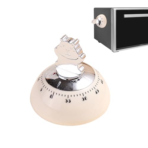 Temporizador de Cocina | Cuenta Regresiva Manual Alarma De Sonido | Temporizador Mecánico para Pastelería Y Hornear | Para Estudiantes Chef Amateur Deporte Adultos Escuela Casa Dormitorio