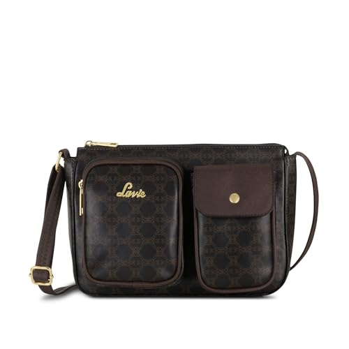 Image of Lavie Women's Monogram Elsa Pocket Crossbody Sling Bag | Ladies Purse Handbag | Gift for Women