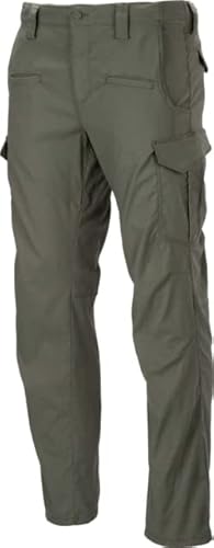TRYBE Tactical Ultimate Active Tactical Cargo Pant - Mens, Regular Fit, Olive UACGOPTODG-36-34