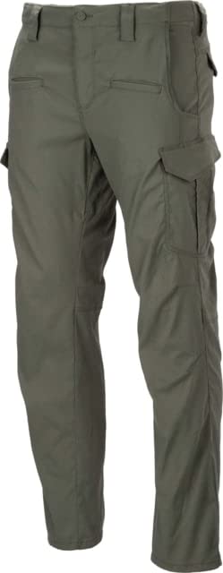 TRYBE Tactical Ultimate Active Tactical Cargo Pant - Mens, Regular Fit, Olive UACGOPTODG-38-34