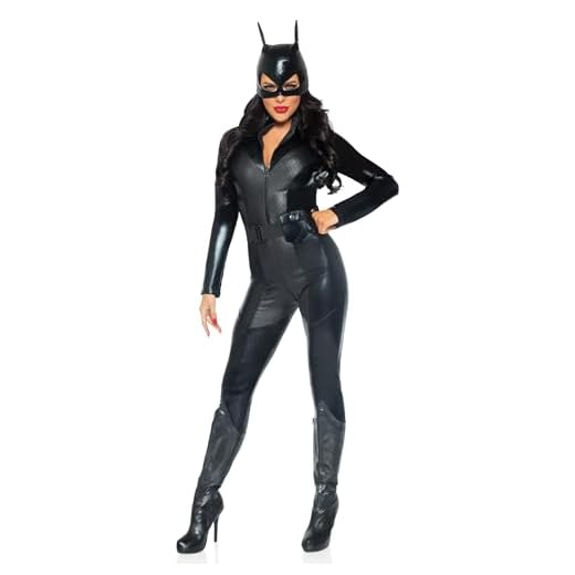 Erotische Dessous-Set Damen Sexy Sexy Tiefer V-Ausschnitt Halfter Spitze Damen Reizwäsche Negligee Babydoll Unregelmäßiger Hem Nachtwäsche Spitze Nachthemd Lingerie Nachtkleid G-String Sleepwear 7 LEG AVENUE 85554 - Kostüm Set Captivating Crime, S, schwarz