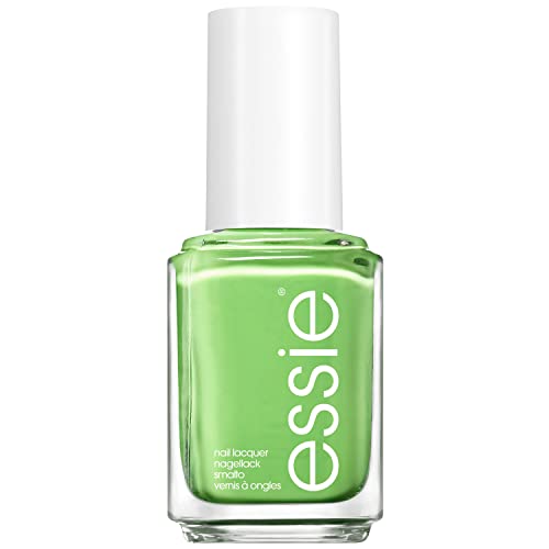 essie Nagellack mit deckendem und glänzendem Finish für farbintensive Fingernägel, Nr. 794 double trouble, Grün, 1 x 13,5 ml