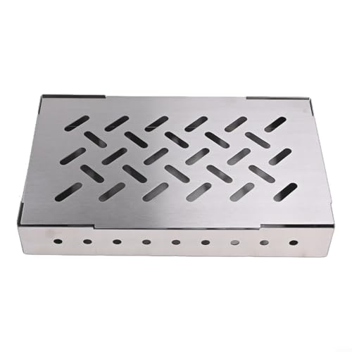 Disfruta de deliciosos alimentos ahumados con nuestra caja de barbacoa de acero inoxidable diseñada para exteriores