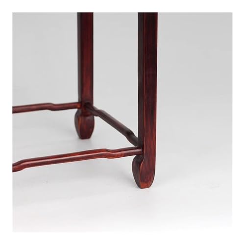 Taburete cuadrado de madera para macetas, base de jarrón y bonsái 6