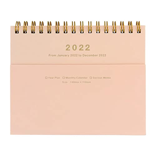 手帳 2023 スケジュール帳 ダイアリー 2023年1月始まり 月間ブロック MINI ノートブックカレンダー・マグネット・ミニ マークス ピンク 23WDR-NB10-PK