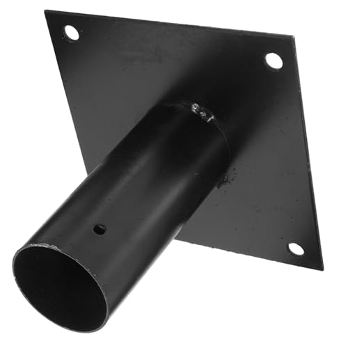 SUPVOX Support Poteau de Clôture Robuste Ancrage Fixation Facile Béton ou pour Réparation et Maintien des Poteaux de Boîte Aux Lettres