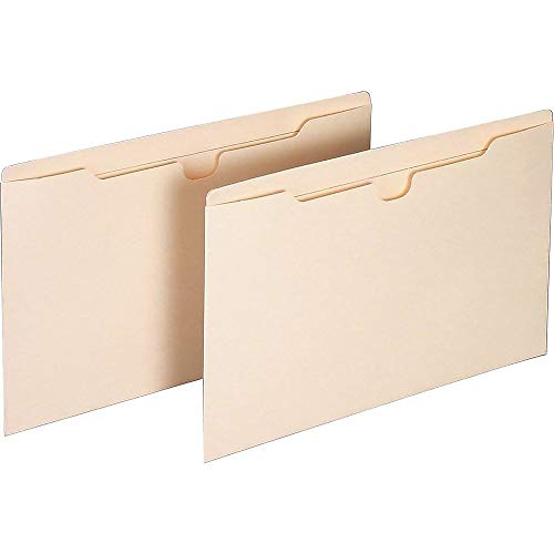 Staples 418210 Manila File Jackets With Reinforced Tab Legal Flat 100/Box #TOP3