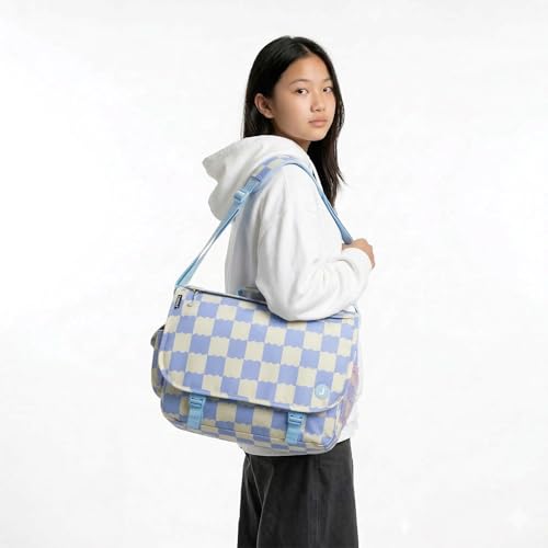 Image of J World New York Thomas Laptop Messenger Bag for Women & Men. Kids Computer Bookbag