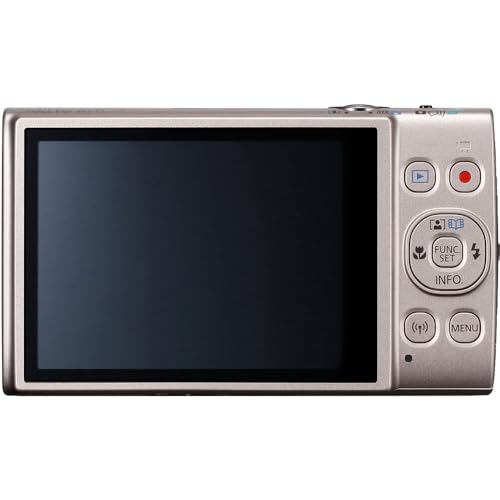 Image of Canon PowerShot ELPH 360 HS A Digital Camera (Silver) | 20.2MP CMOS Sensor, 12x Optical Zoom & Built-in Wi-Fi | Compact Point-and-Shoot for Travel (7283C001) + 64GB Card + Case+ More