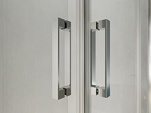 Box Doccia 100x120 cm Angolare Apertura Scorrevole...