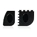 BBQ-Toro Lot de 2 grattoirs en plastique pour barbecue - Nettoyant en fonte - Pour four hollandais, poêle, casserole, wok