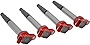 DRAGON FIRE PERFORMANCE 4pc Ignition Coil Power Pack Tune Up Set Kit Compatible With 09-20 Toyota Scion Pontiac CT200h Corolla Matrix Prius Vibe iM xD 90919-02252 673-1310 Oem Fit C596-DFx4