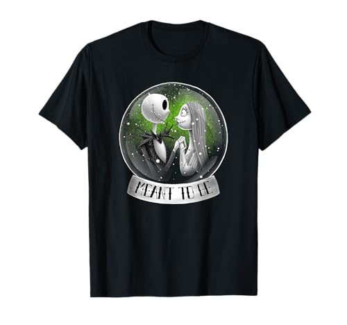 T-Shirt X-Mas Snow Globe Disney, le cadeau idéal pour les fans de Jack Skellington à Noël