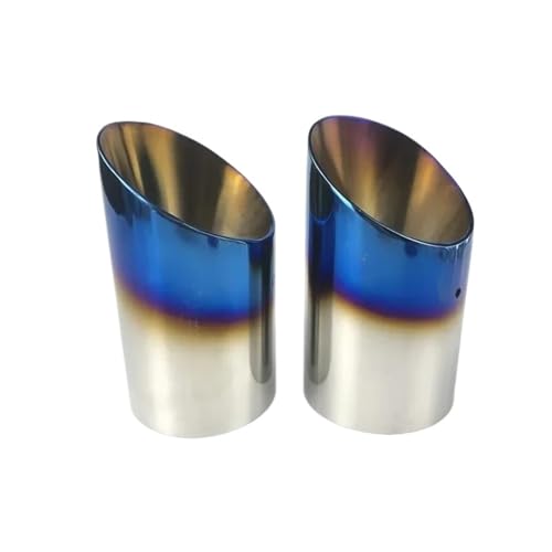 Embouts d'échappement en acier inoxydable bleu pour Mazda 3 Axela 6 Atenza CX-5