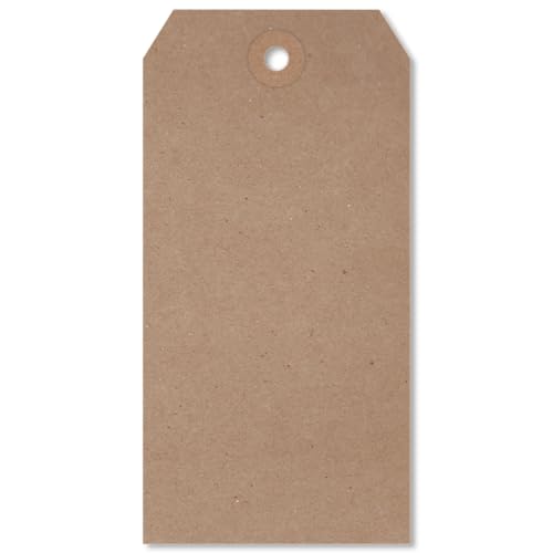 SmartSign Brown Gift Tags - Pack of 1000, 4.75' x...